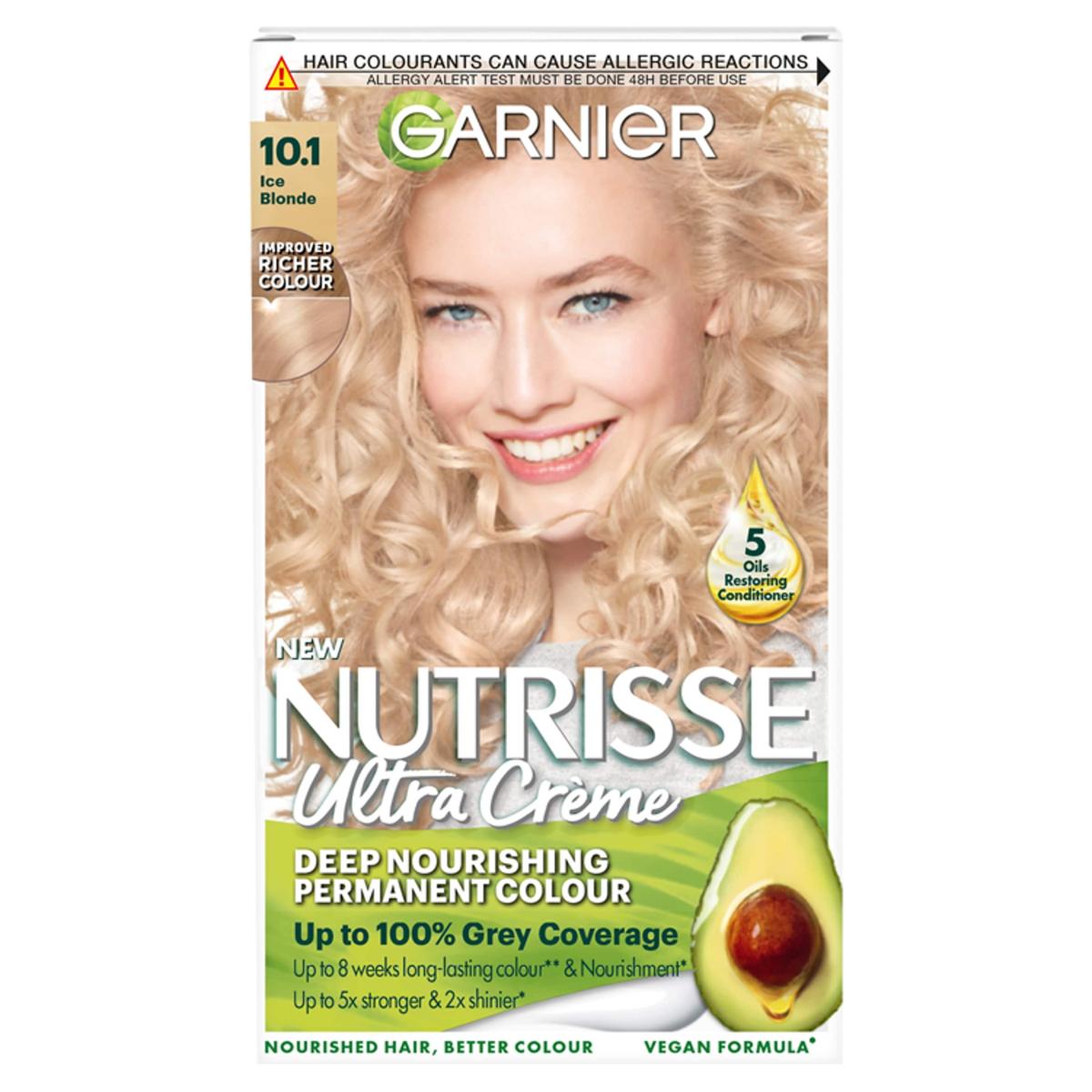 Nutrisse 10.1 Ice Blonde Permanent Hair Dye