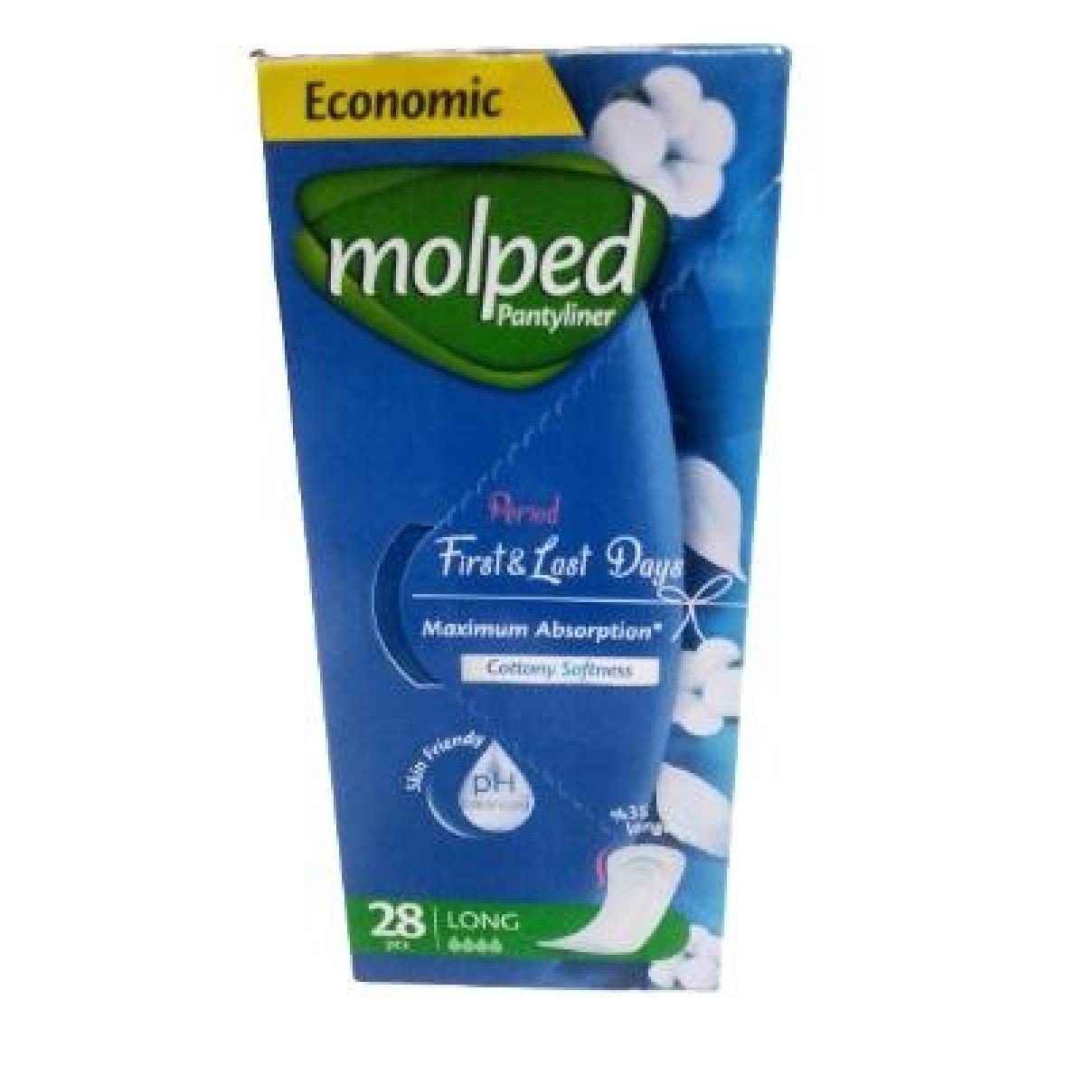 First & Last Days Maximum Absorption Pantyliner Long x28
