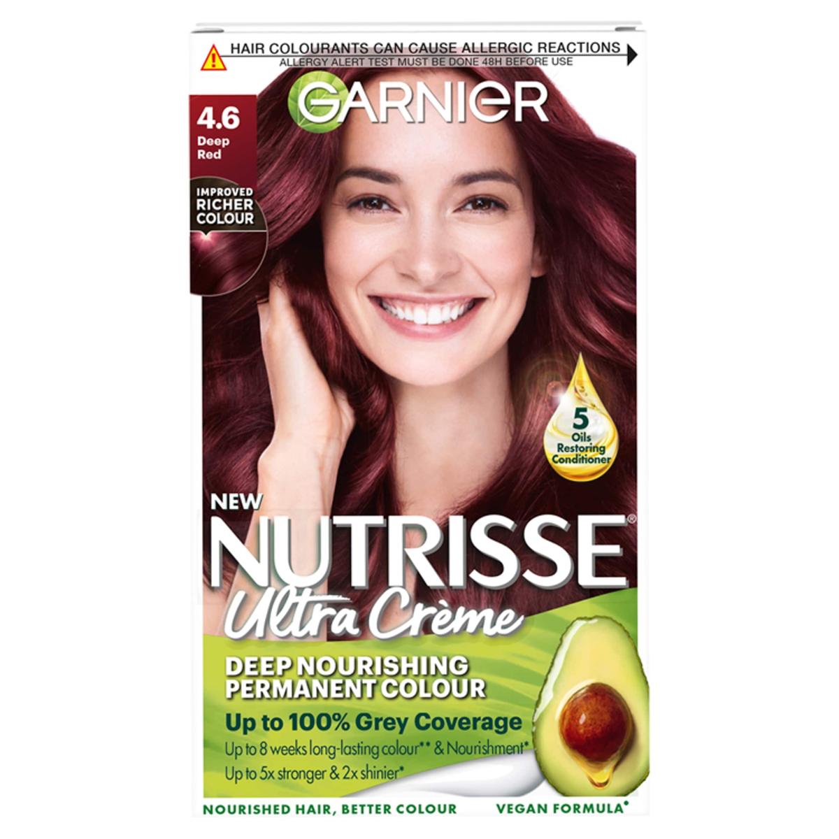 Nutrisse 4.6 Deep Red Permanent Hair Dye