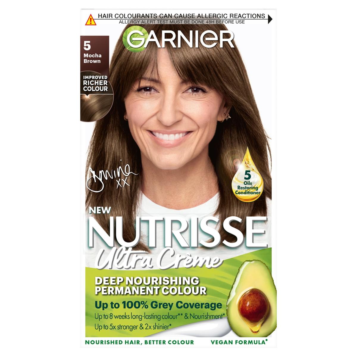 Nutrisse 5 Mocha Brown Permanent Hair Dye