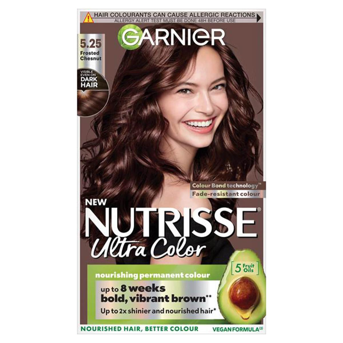 Nutrisse 5.25 Ultra Frosted Chesnut Brown Permanent Hair Dye