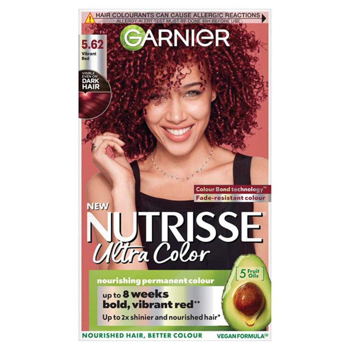 Nutrisse 5.62 Ultra Vibrant Red Permanent Hair Dye
