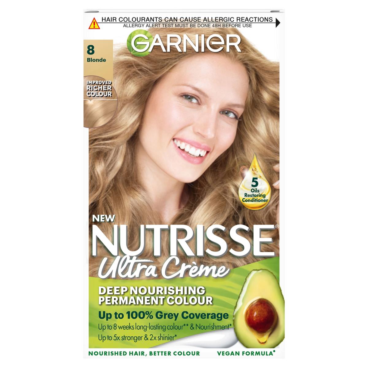 Nutrisse 8 Blonde Permanent Hair Dye