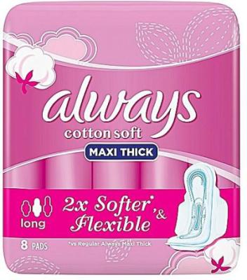 Cotton Soft Maxi Thick Long x8