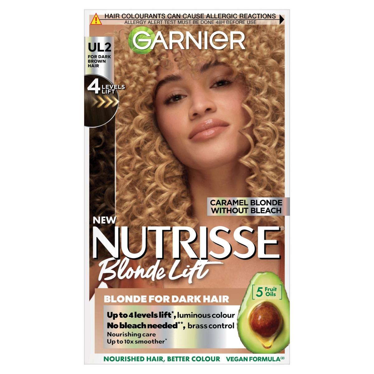 Nutrisse Blonde Lift Hair Colour Caramel Blonde Ul2
