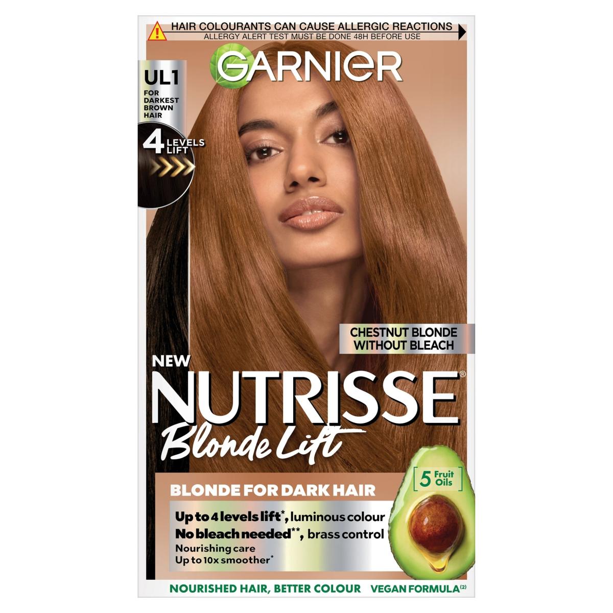 Nutrisse Blonde Lift Hair Colour Chestnut Blonde Ul1