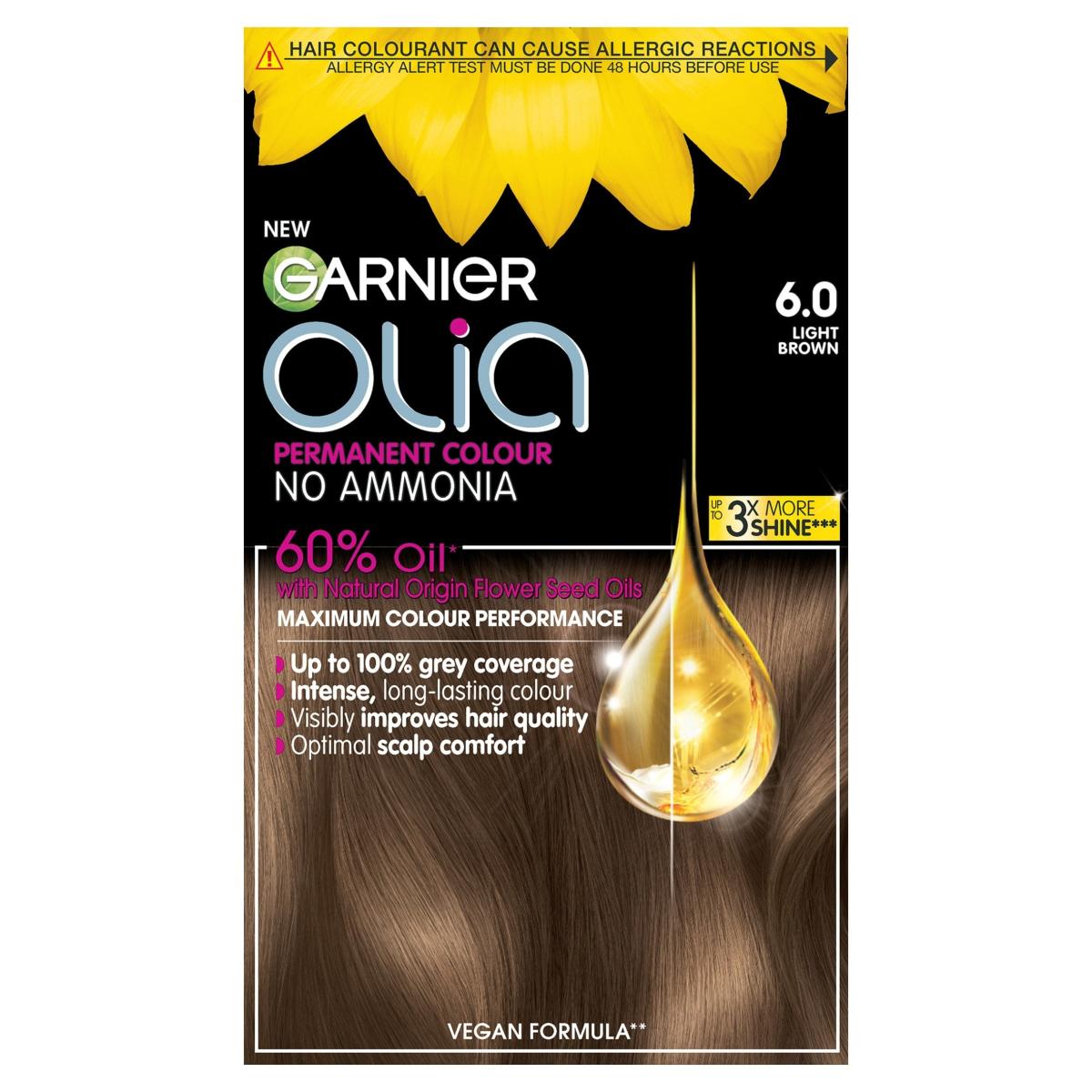 Olia 6.3 golden Light Brown Permanent Hair Dye