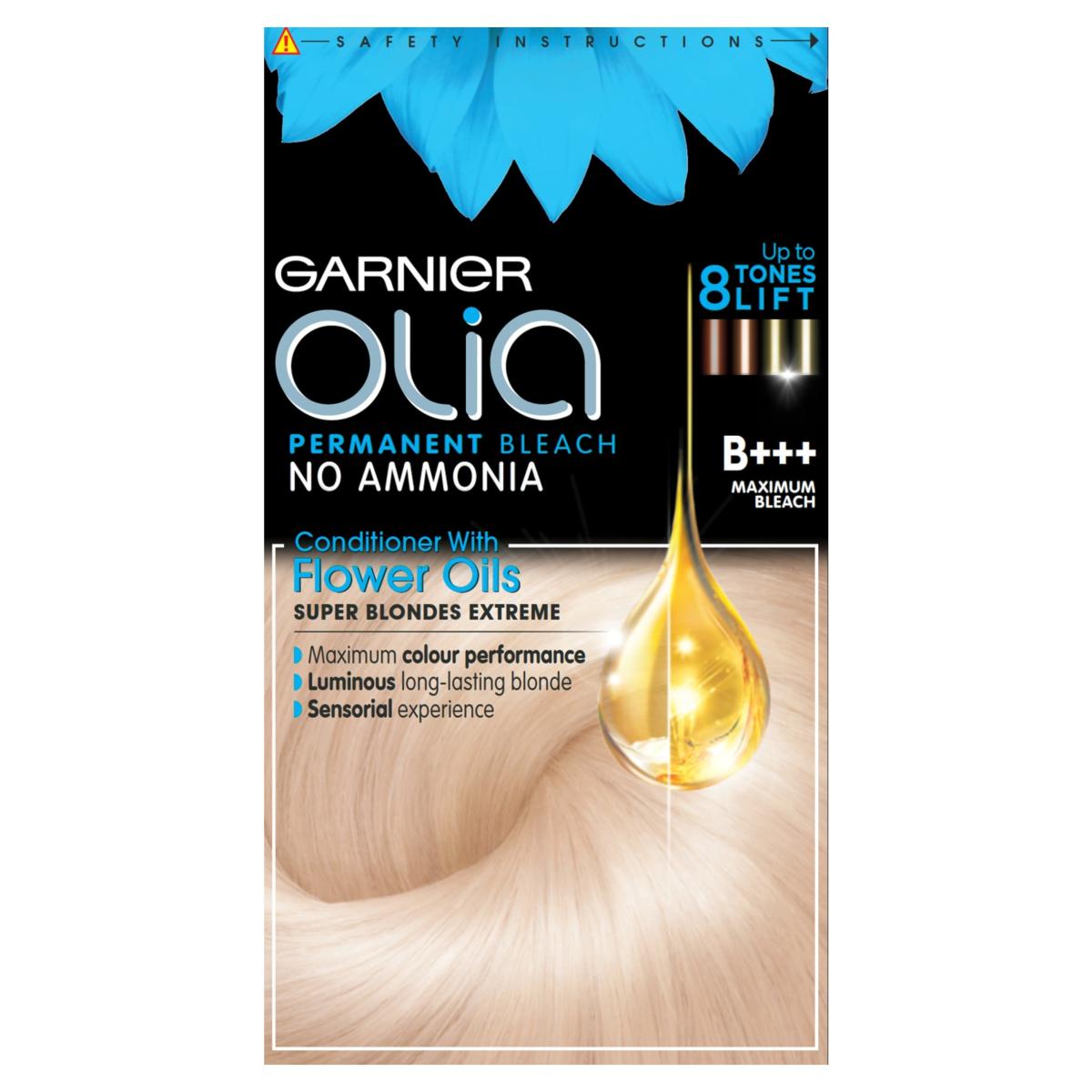 Olia B+++ Maximum Bleach Permanent Hair Dye
