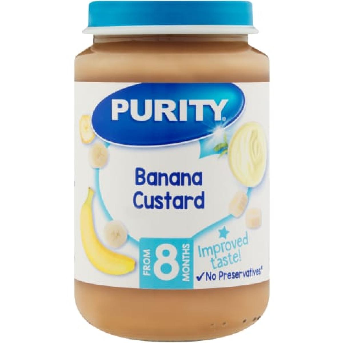 Banana Custard 8 Months+