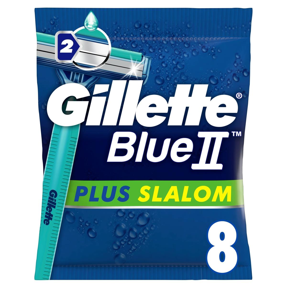 Blue II Plus Slalom Men's Disposable Razors