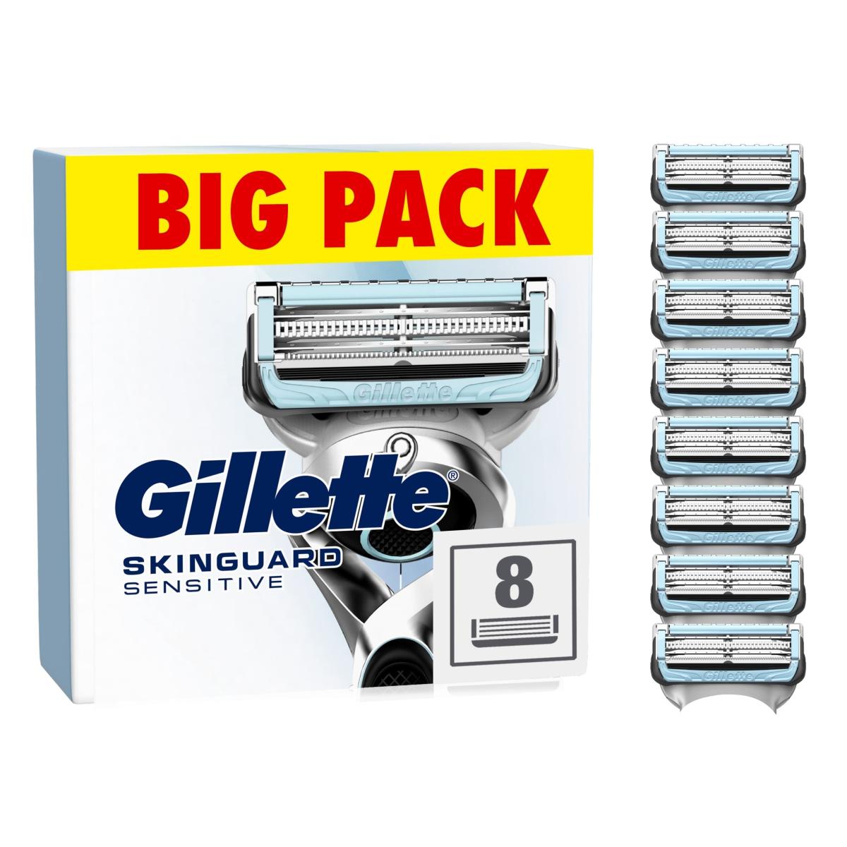 SkinGuard Sensitive Men's Razor Blades Refills