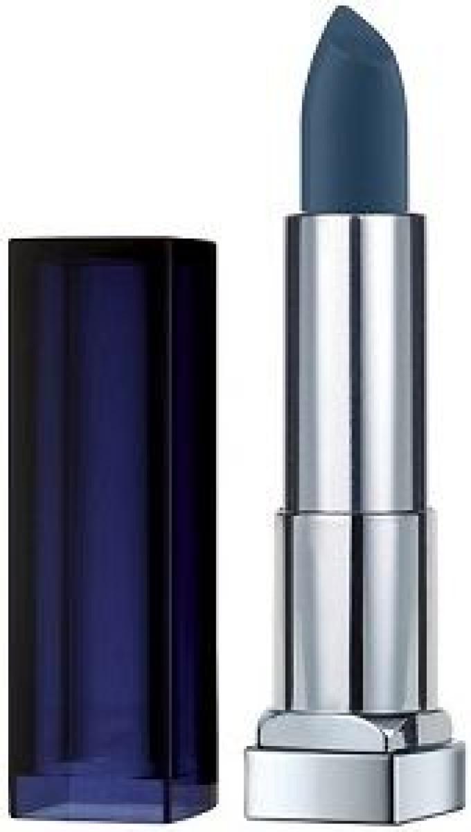 Color Sensational Loaded Bold Lipstick Midnight Blue