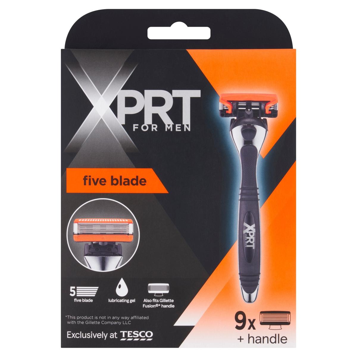 For Men Five Blade Razor Plus 9 Blades