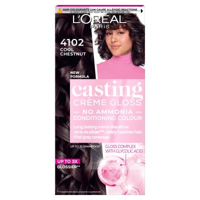Paris Casting Creme Gloss 4102 Cool Chestnut Semi-Permanent Hair Dye