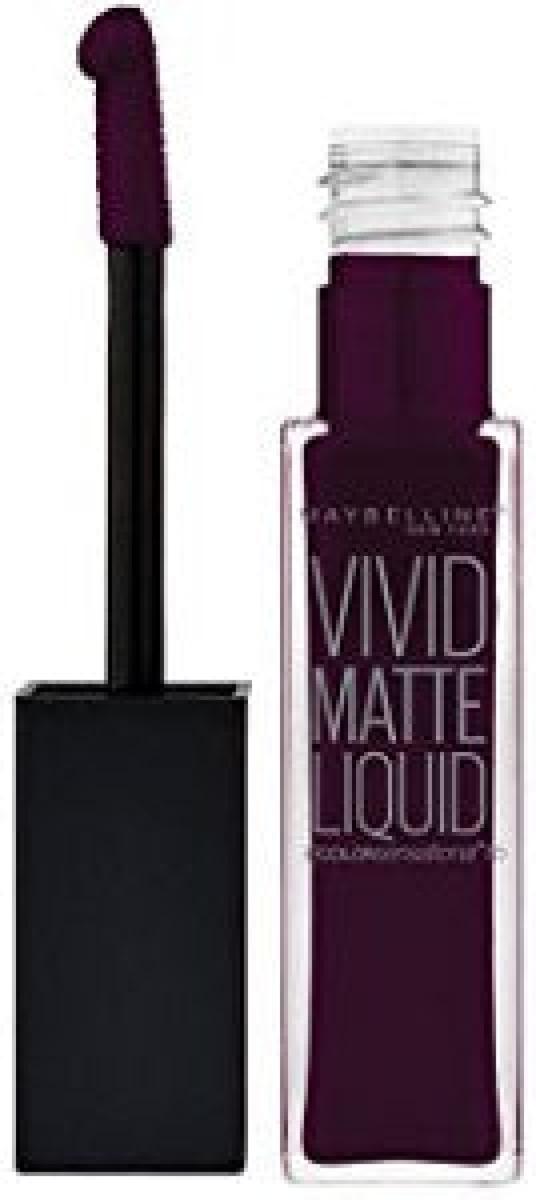 Color Sensational Vivid Matte Liquid Lipstick Possessed Plum 45