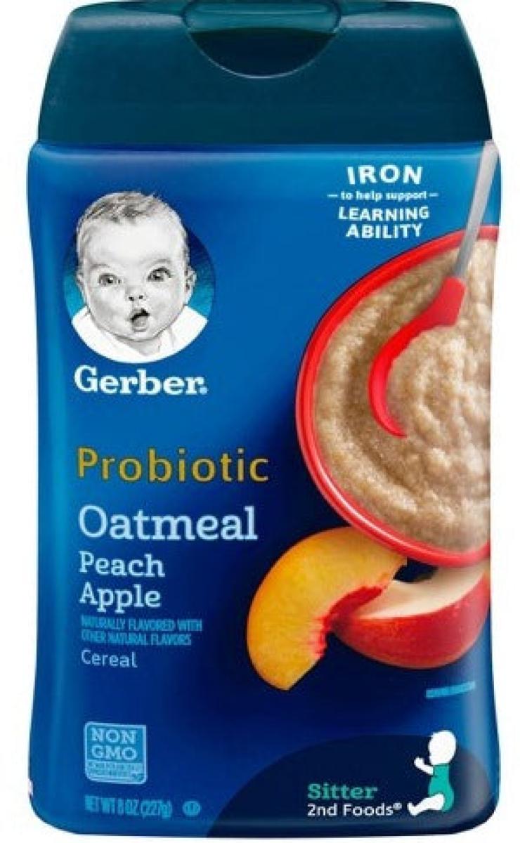 2nd Foods Oatmeal Peach & Apple