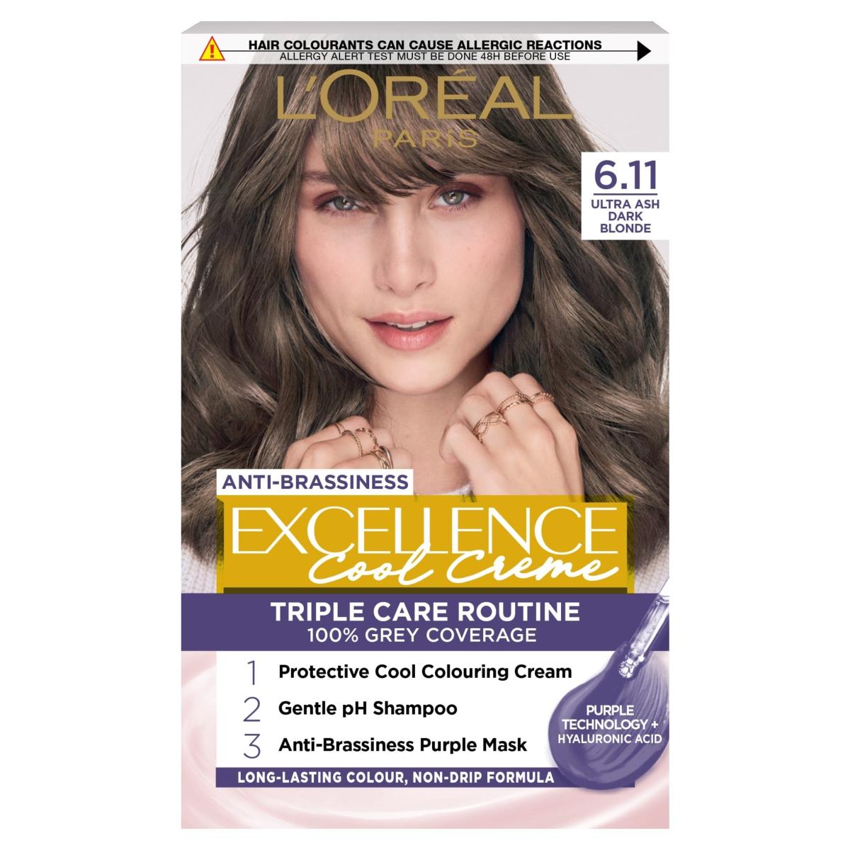 Paris Excellence Cool 6.11 Ultra Ash Dark Blonde
