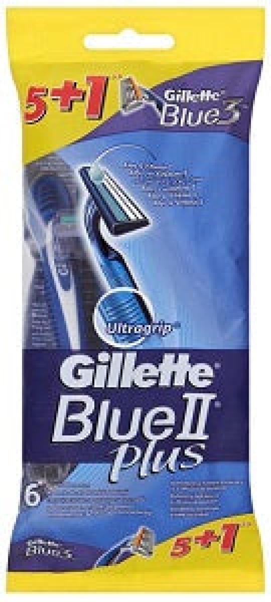 Blue II Plus Razor x5 + 1 Free