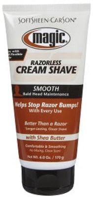 Razorless Cream Shave Smooth