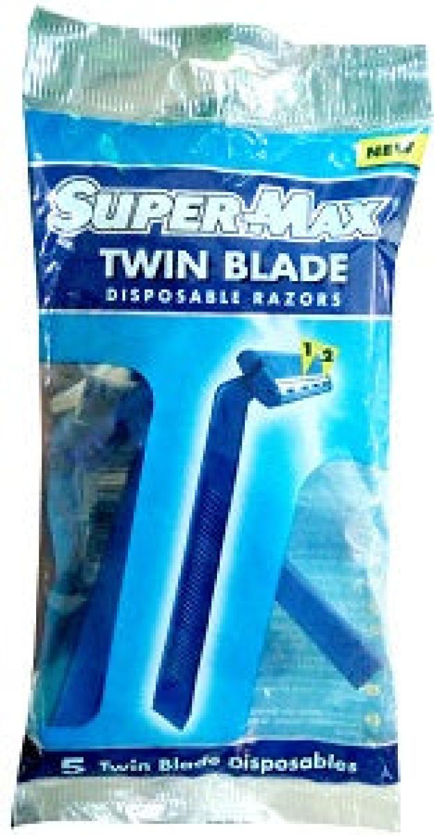 Twin Blade Disposable Single Razor