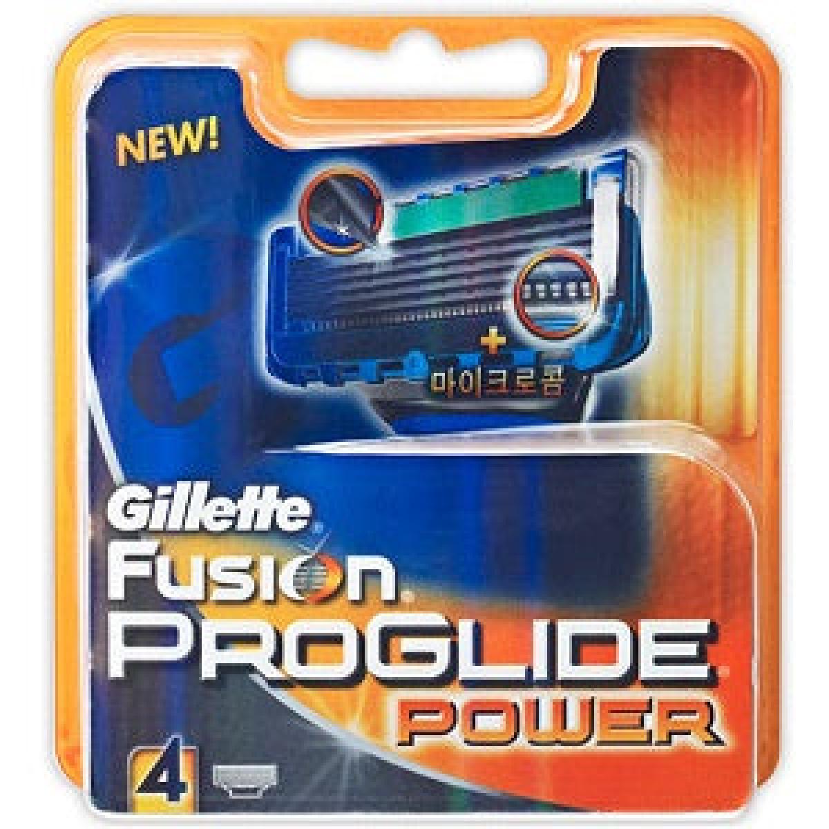 Fusion ProGlide Power Cartridge x4