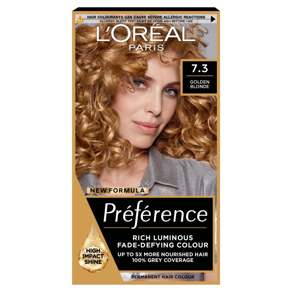 Paris Preference 7.3 Florida Golden Blonde Permanent Hair Dye