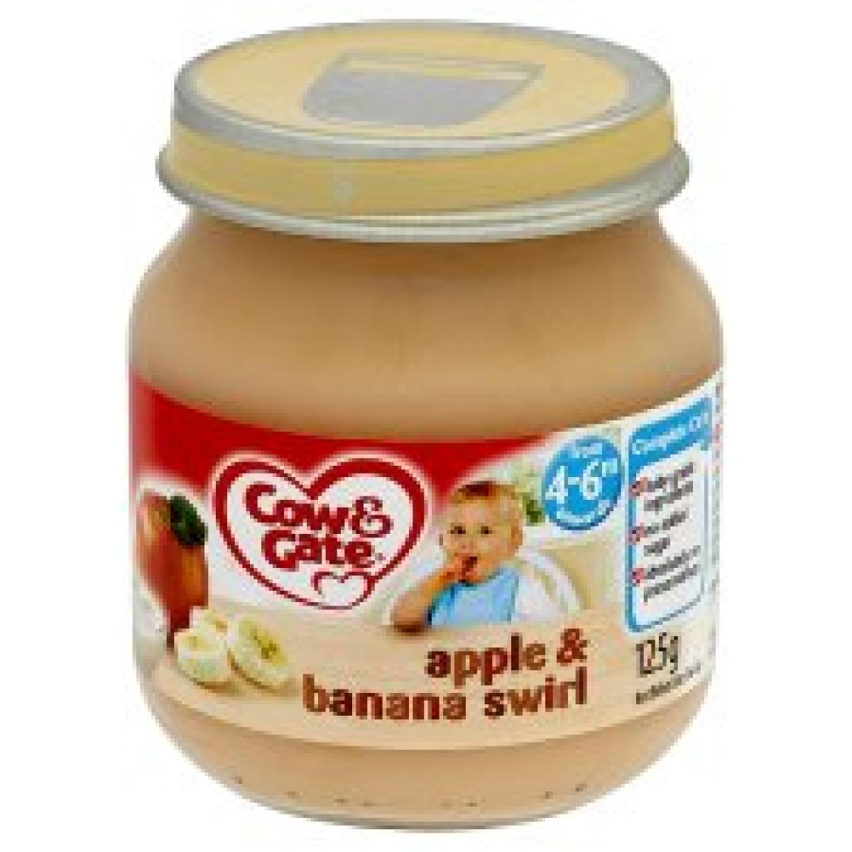 Apple & Banana Swirl 4-6 Months+