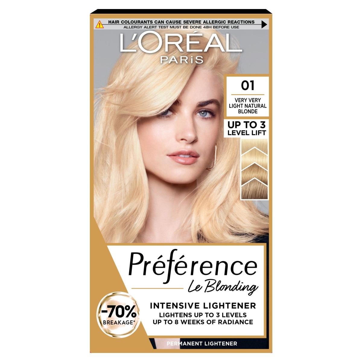 Paris Preference Core 01 Prague Permanent Hair Dye