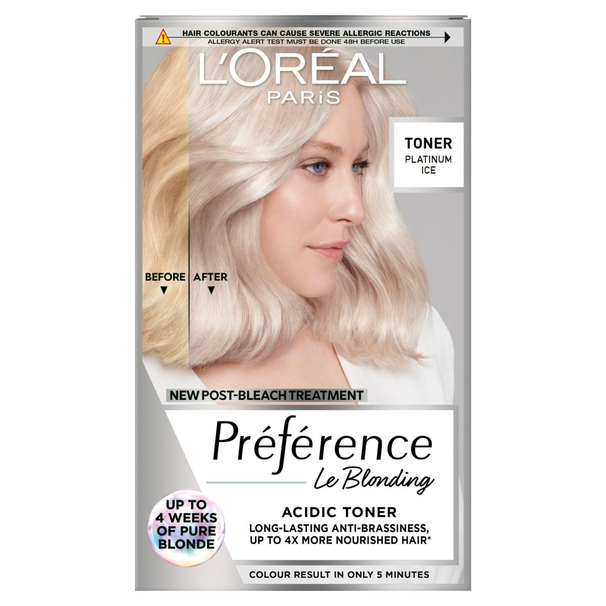 Paris Preference Platinum Ice Toner