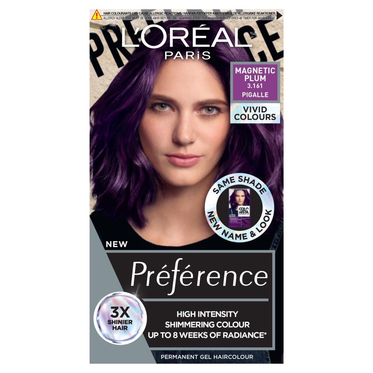 Paris Preference Vivids 3.16 Magnetic Plum Permanent Hair Dye