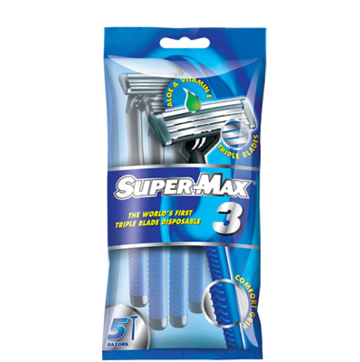 Ultimate 3-Blade Shaving Stick For Men x8