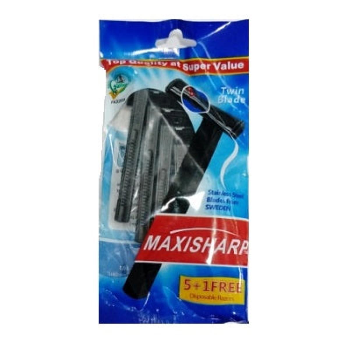 Stainless Steel Twin Blade Disposable Razors MS-801 x5