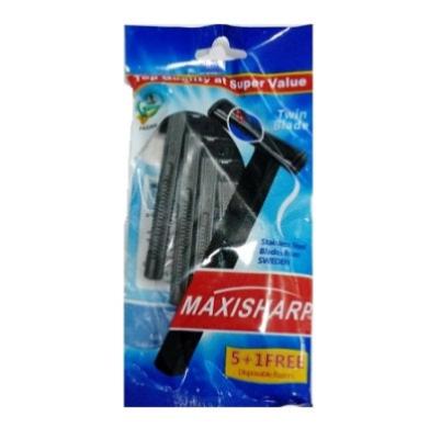 Stainless Steel Twin Blade Disposable Razors MS-801 x5