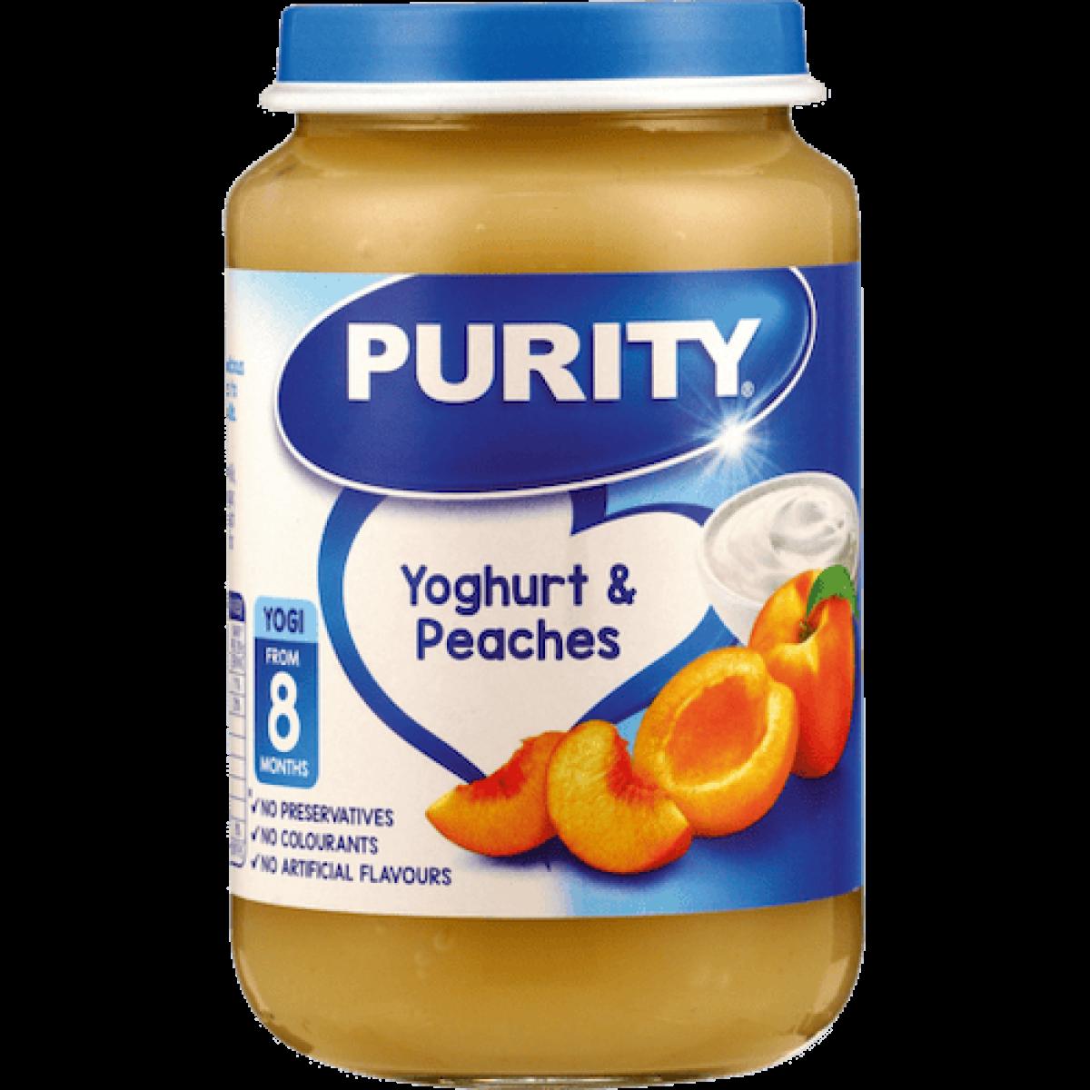 Baby Food Yoghurt & Peaches 8 Months+
