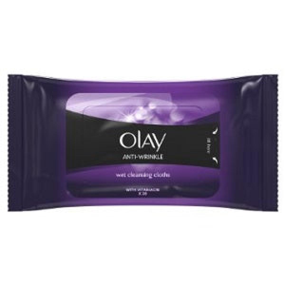 Anti-Wrinkle Wet Cleansing Cloths x20