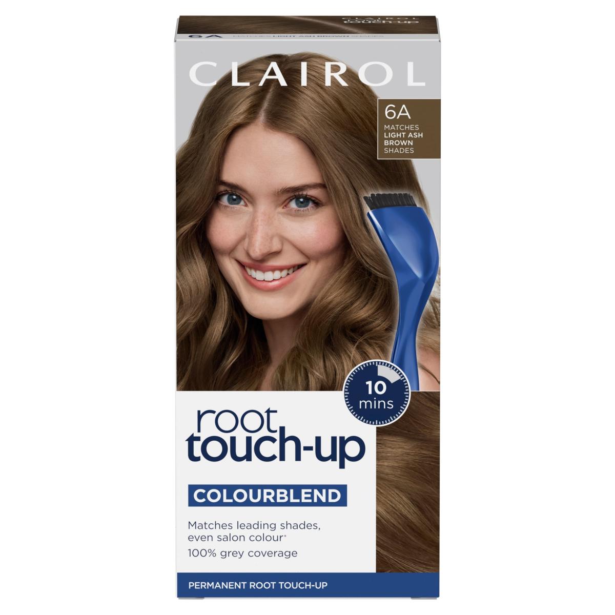 Root Touch Up Hair Dye Light Ash Brown 6A