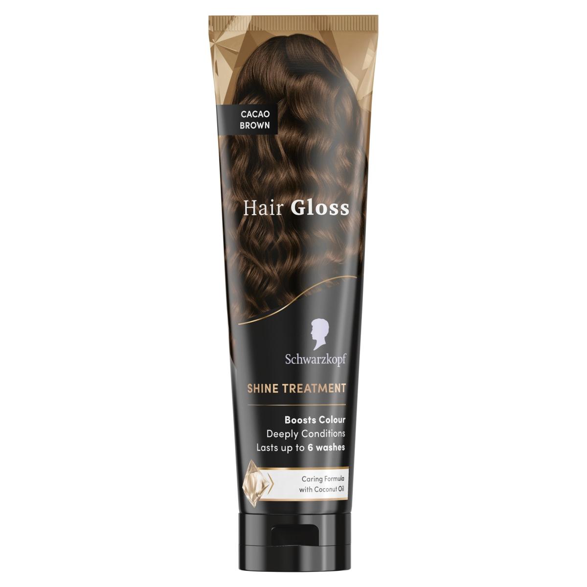 Hair Gloss Shine Treatment Cacao Brown
