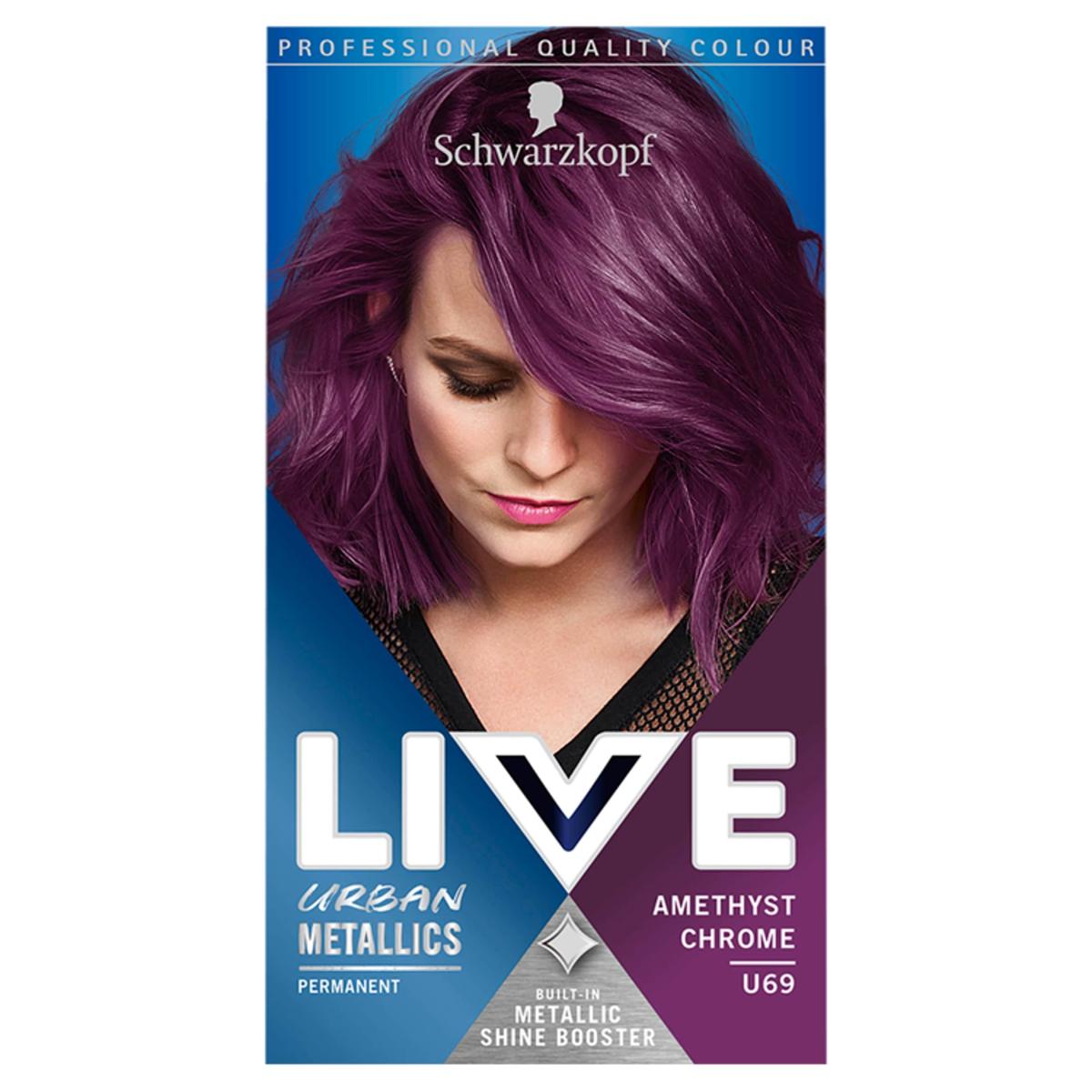 Live Amethyst Chrome Perm Hair Dye