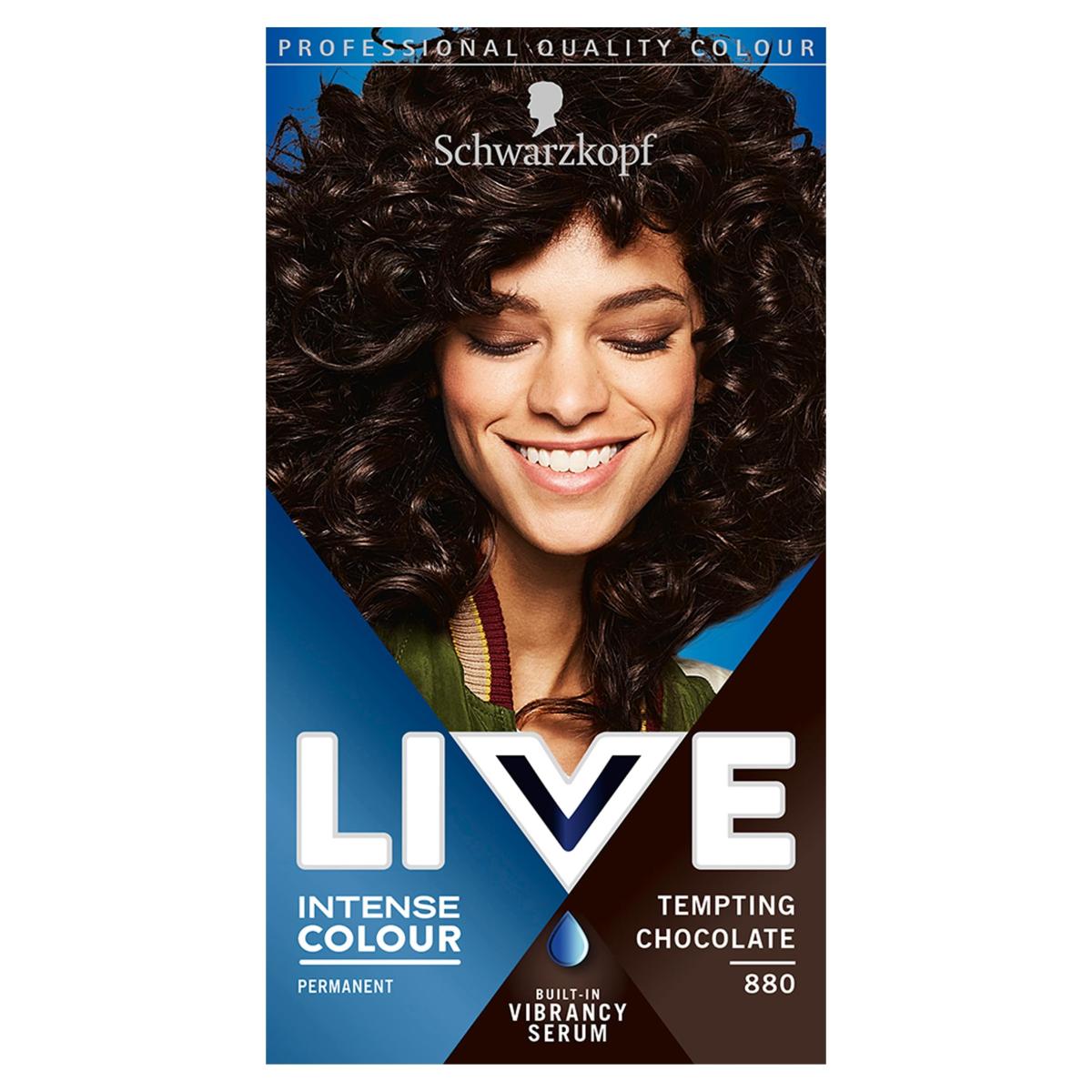 Live Intense Colour Permanent Hair Dye Tempting Chocolate 880