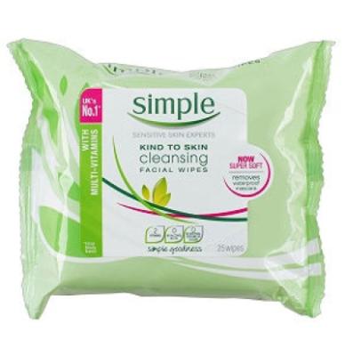 Kind To Skin Cleansing Facial Wipes x25