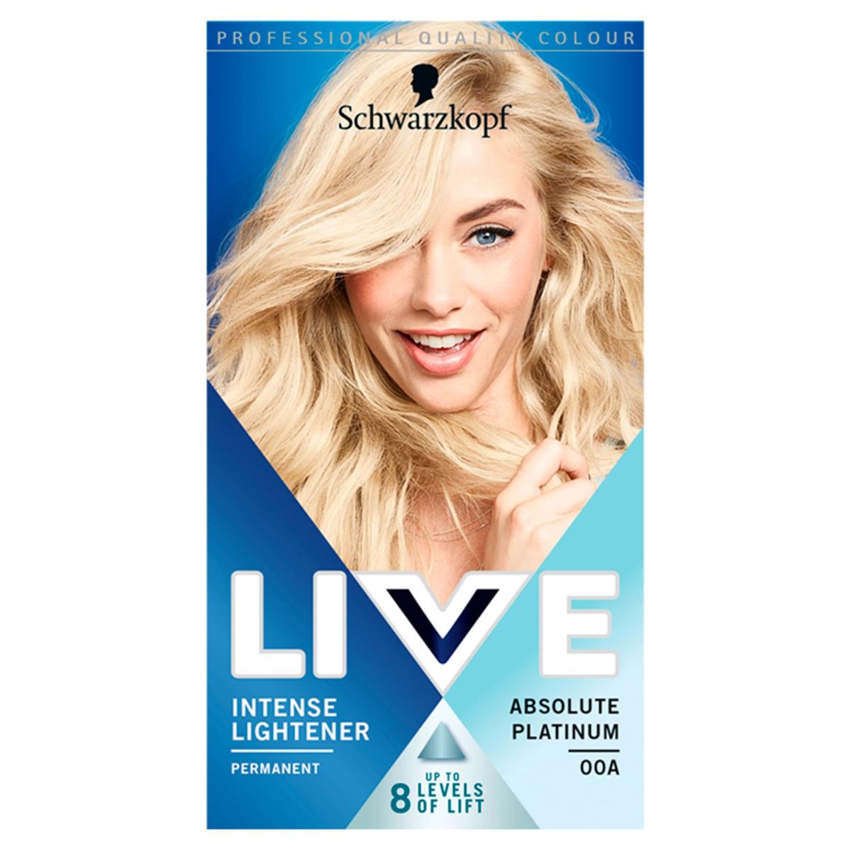 Live Intense Lightener 00A Absolute Platinum Hair Dye