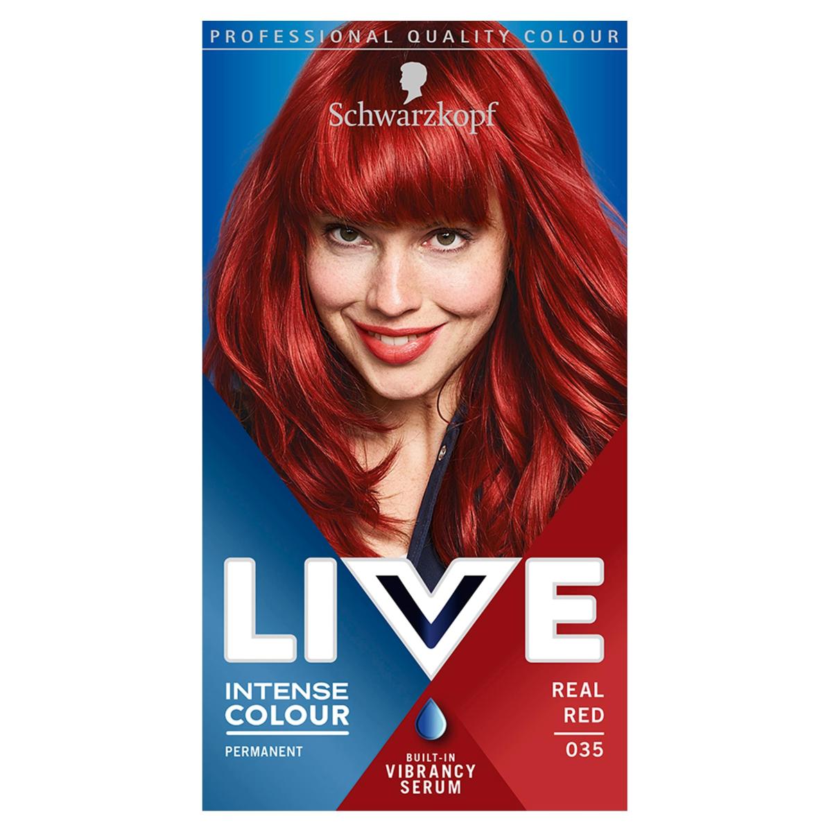 Live Intensive Color 035 Real Red Hair Dye