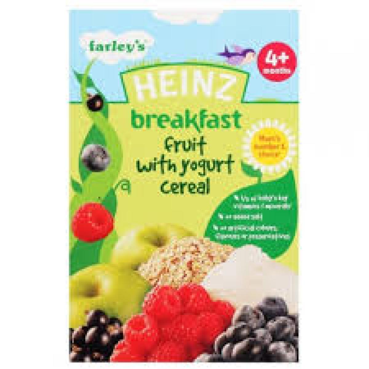 Fruit & Yogurt Cereal Breakfast 4 Months+