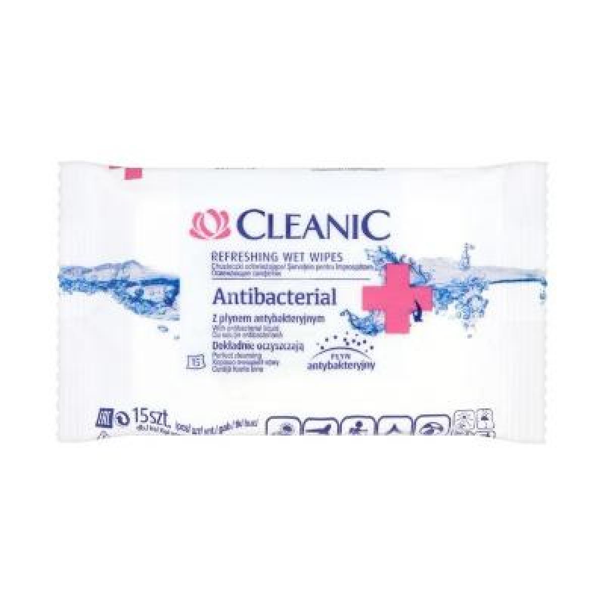 Anti-Bacterial Refreshing Wet Wipes x24