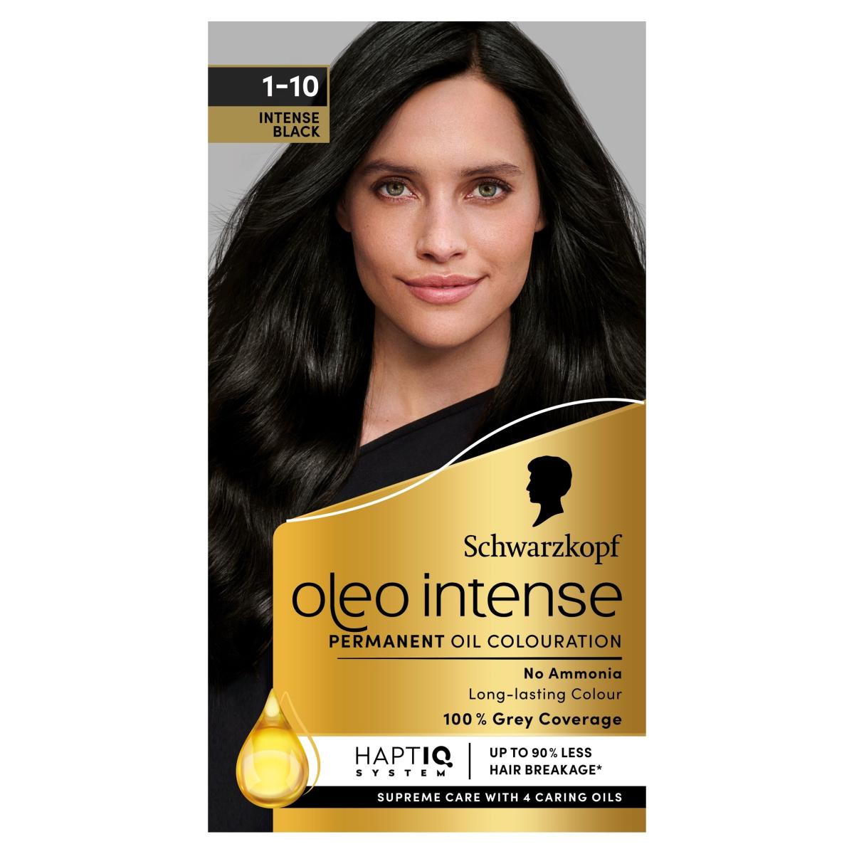 Oleo Intense Permanent Oil Colouration Intense Black 1-10