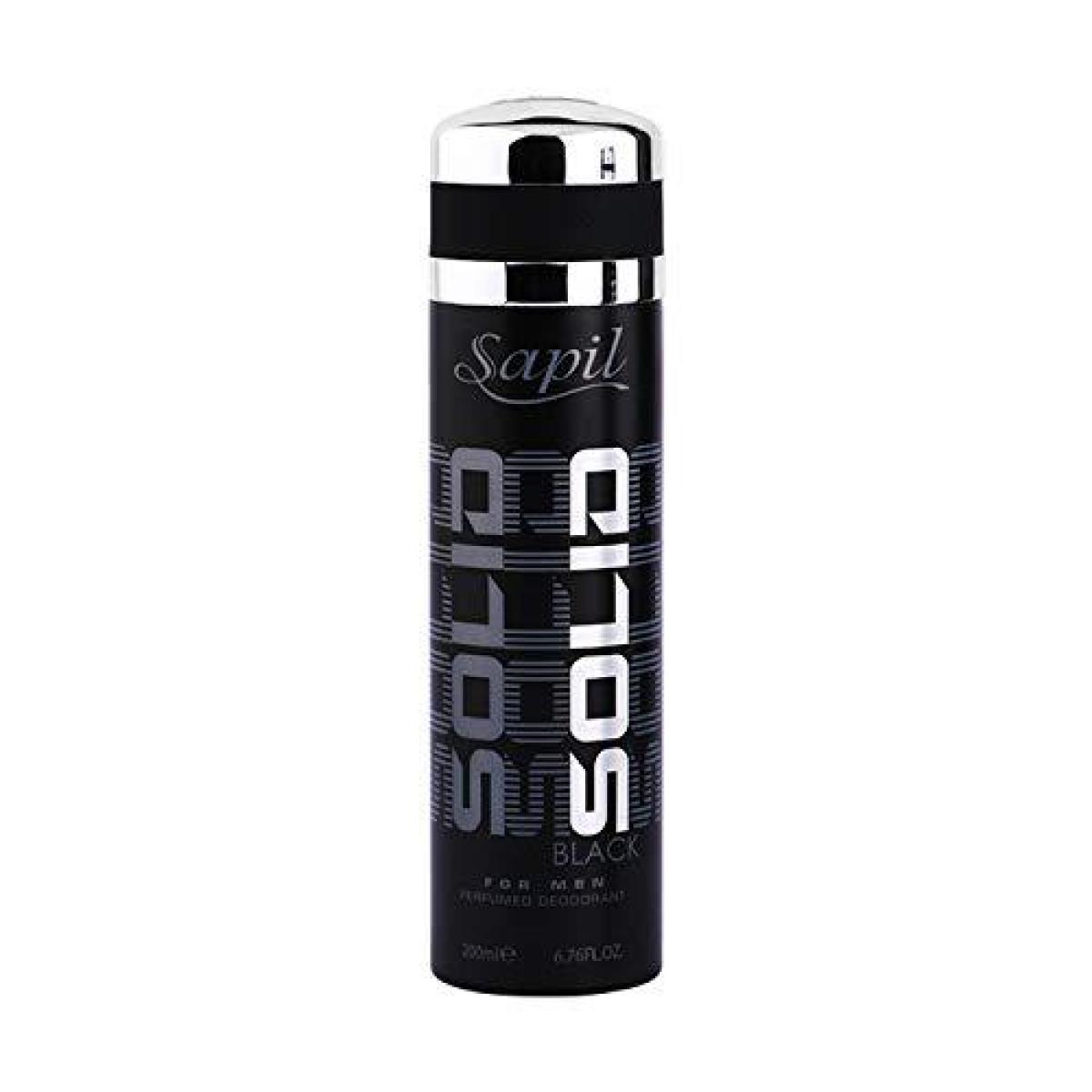 Deodorant Spray Solid Black For Men