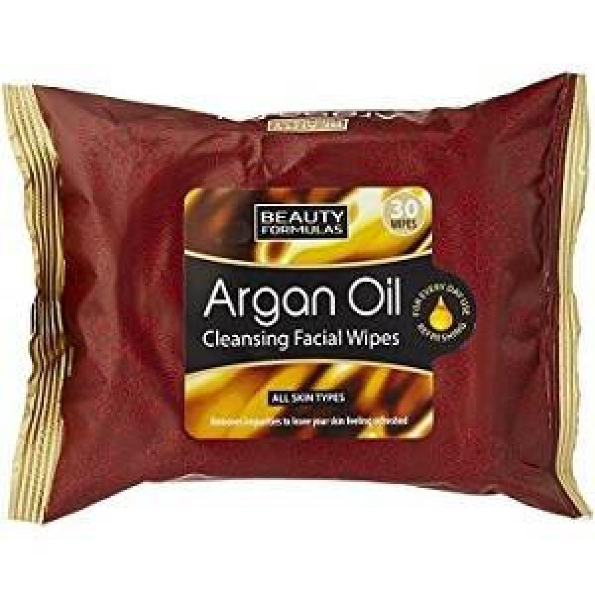 Argan Oil Cleansing Facial Wipes x30