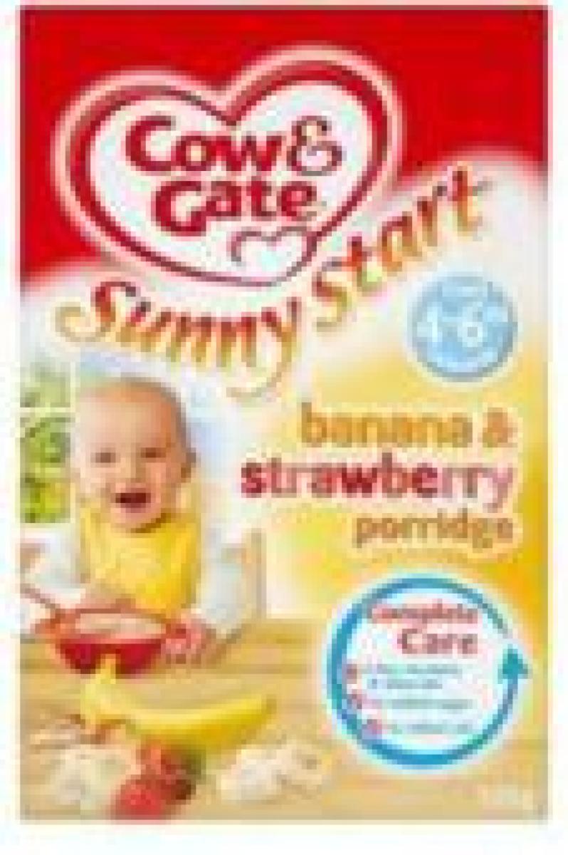 Banana & Strawberry Porridge 4-6 Months+
