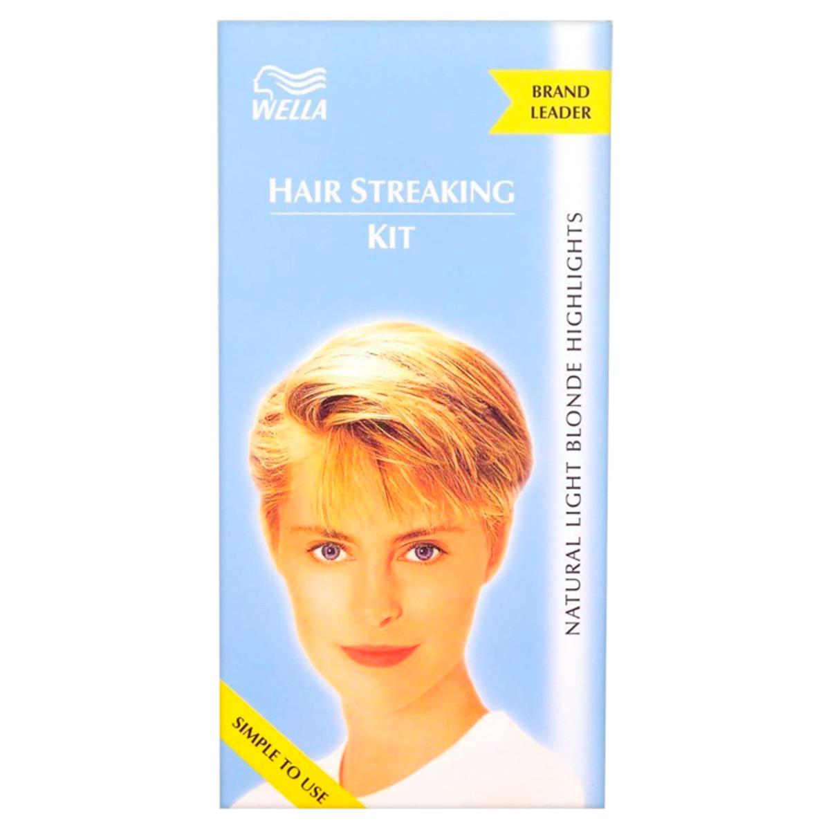 Hair Streaking Kit Natural Light Blonde Highlights Hair Dye