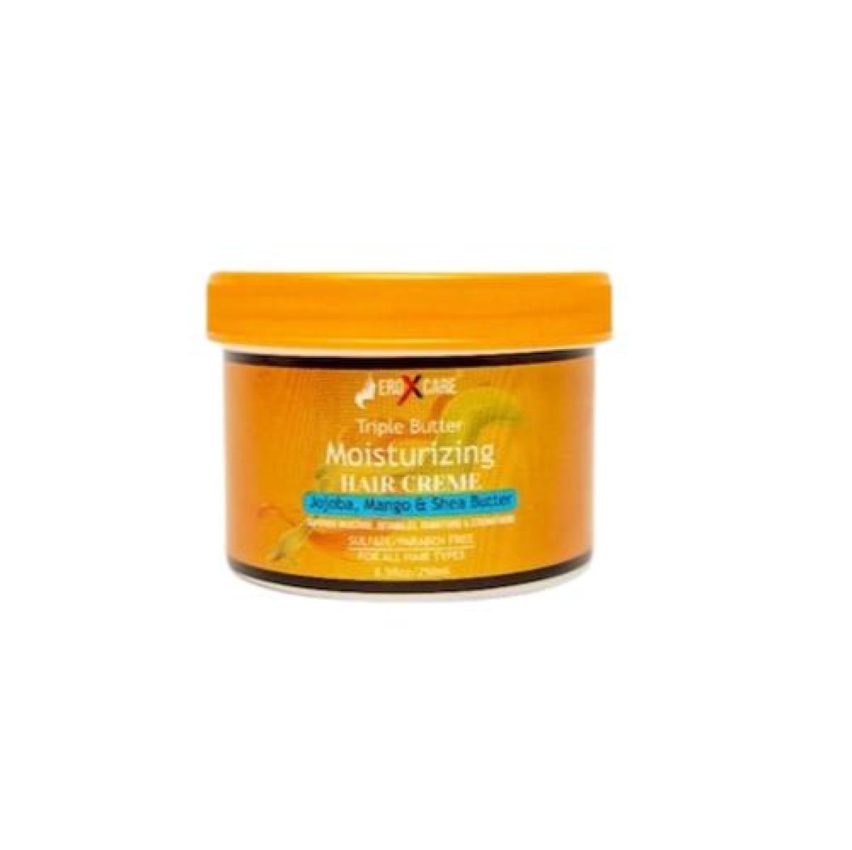 Triple Butter Moisturizing Hair Creme Jojoba, Mango & Shea Butter